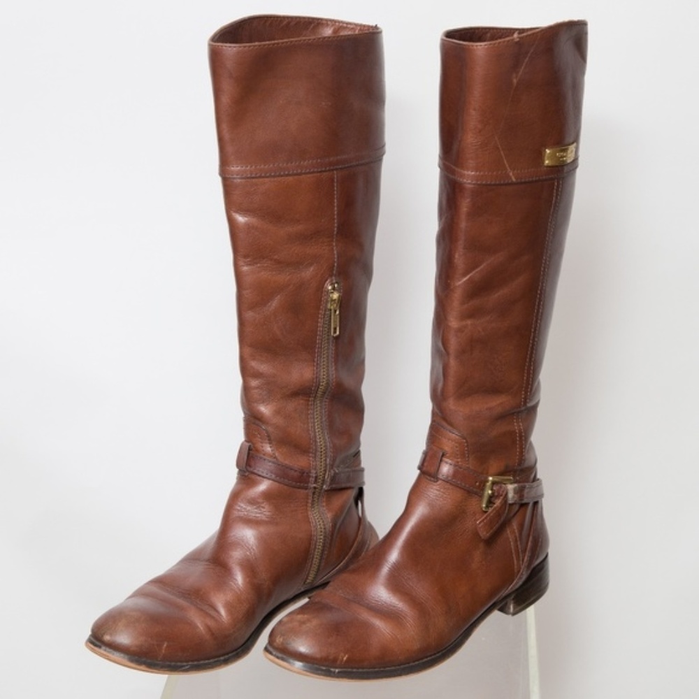 Coach Leather Riding Boots Size 8.5
